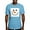 Baby Blue, variant on CafePress - Snowman Face T Shirt - Fitted T-Shirt, Vintage Fit Soft Cotton Tee