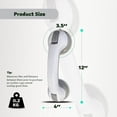 thumbnail image 4 of Shower Handle for Bathtubs, Showers and Toilet, Strong Hold Suction Cup Handle, Safety Bar for Seniors, Elderly, Handicap, Bathroom Safety Grip, 4 of 5