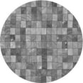 thumbnail image 1 of Ahgly Company Machine Washable Indoor Round Transitional Dim Gray Area Rugs, 6' Round, 1 of 7
