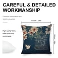 thumbnail image 2 of Bird cage flowerslinen toss pillowcase decoration pillowcase gifting preferred 24x24 inch cushion cover sofa pillowcase sofa bedroom living room car, 2 of 8