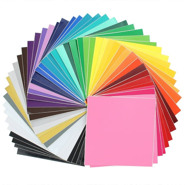 Oracal 631 Matte and 651 Glossy Vinyl 12 x 12, 48 Assorted Colors