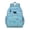 LightBlue Cartoon Dinosaurs-3, variant on LightBlue Cartoon Dinosaurs Skeletons Pattern Backpack for School,Cute School Bag,Schoolbag with Adjustable Shoulder Straps & Padded Back,15.25"x11.5"x5.25"