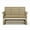 4 Foot - Birchwood Wood Grain, variant on SimplyPoly Amish Made Signature Recycled Plastic Porch Glider, 4-Foot, Driftwood Grey Wood Grain