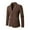 Camel, variant on Men's Fashionable And Casual British High-quality Corduroy Single-breasted Solid Color Suit Jacket Black 3XL