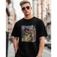 thumbnail image 4 of Men's T-Shirt Western Desert Short Sleeves Tee for Men Cactus Cotton Graphic Crew Neck Shirts for Teens Boys, 4 of 7