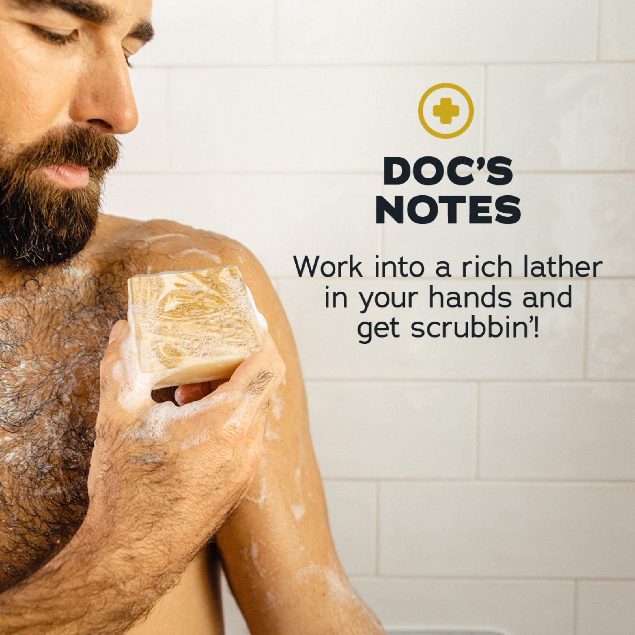 Dr. Squatch Mens Bar Soap, Natural Bar Soap for Men, Mountain Meadow, 5 Oz