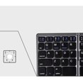 thumbnail image 3 of Foldable Keyboard, Ergonomic Keyboard, Keyboard With Touchpad, Wireless Portable Keyboard For Laptops, Tablets, And Phones, 3 of 6