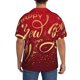 thumbnail image 3 of Balery Happy New Year2 Camisa Casual de Manga Corta con Botones para Hombre, Texturizada, Estilo Cubano, para Playa, Verano-3X-Large, 3 of 5