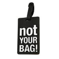 thumbnail image 3 of Birdeem English Letters Pvc Soft Rubber Luggage Tag Fashionable Silicone Tag Backpack Bag Tag, 3 of 5