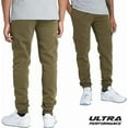 thumbnail image 2 of Ultra Performance 3 Pack Mens Sweatpants, Fleece Cargo Joggers for Men with Pockets, 2 of 6