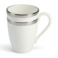 thumbnail image 2 of Michael Wainwright 4.75 H Como White Platinum Mug, 2 of 3
