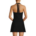 thumbnail image 2 of Lands' End Women's Texture Halter Tankini Swimsuit Top, 2 of 3