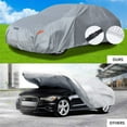 thumbnail image 2 of XL Full Sedan Car Cover Rain Dust Protection Outdoor For Ford Mustang GT Coupe, 2 of 7