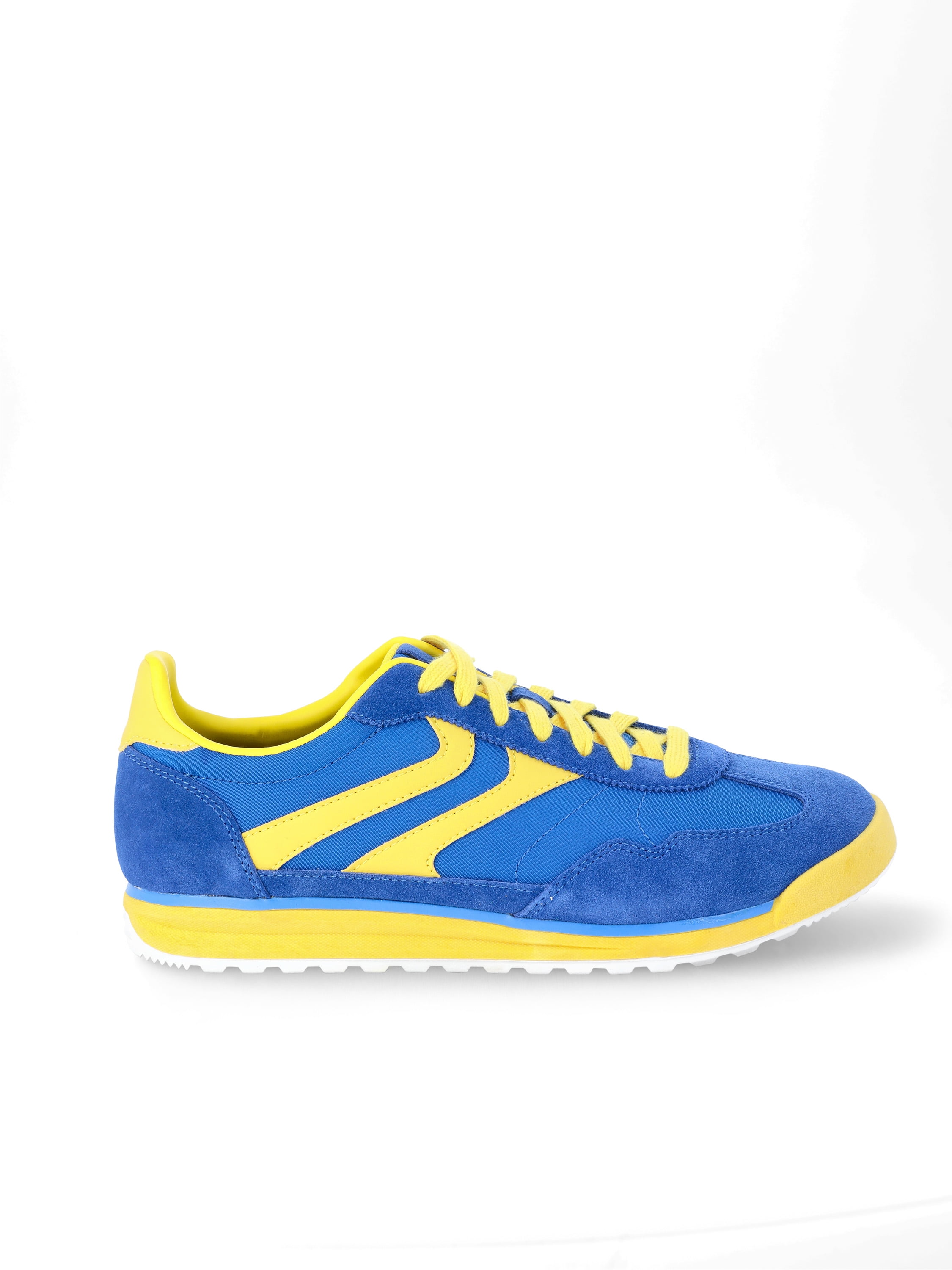 No Boundaries Men's Suede Slim Sneakers