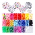 thumbnail image 1 of lionlar DIY Seed Beads Set with Organizer Box 24 Color Gifts Small 1900 Pieces Acrylic, 1 of 7