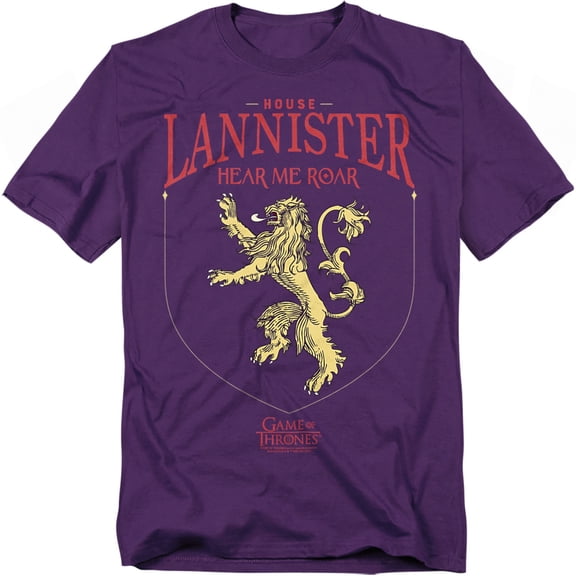 Game of Thrones T-Shirt House Lannister Sigil Unisex Graphic Tee For Men & Women