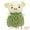 Green, variant on Unique Bargains Cute Cartoon Piggy Chenille Plush Ball Hand Towels Brown