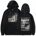 thumbnail image 2 of QIUPING Sweat à Capuche Eminem Rap pour Hommes, Pull Fan Hip Hop, 2 of 5