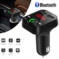 thumbnail image 4 of Bluetooth FM Transmitter - Handsfree LCD Display, Dual USB Charging, for Car Audio Streaming, 4 of 8