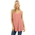 thumbnail image 2 of Women Reversible flare camisole tank top, 2 of 4