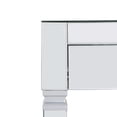thumbnail image 2 of SEI Darien Mirrored Desk - Glam - Silver, 2 of 10