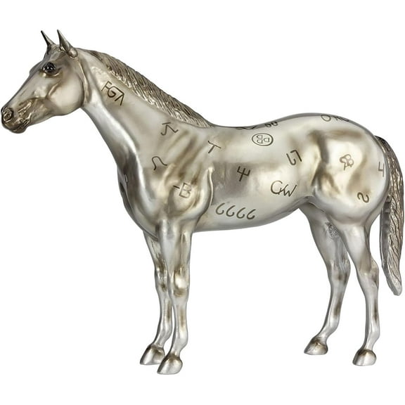 Breyer Horses Traditional Series |AQHA - 85th Anniversary Best Remuda Model | Horse Figurine | 11.5" L X 8.5" H | Model #B-TR-10343