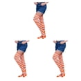 thumbnail image 2 of Sonducket Medias Pantimedias Medias divertidas Calcetines altos iris Muslo Regalos altos Carnaval Fiesta de baile de lujo Mascarada Tipo 9 Type1 NO1 Sonducket CBP377796, 2 of 6