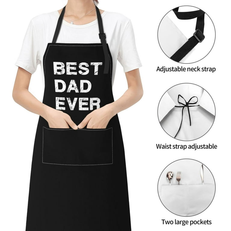Birthday Gifts for Men, Gifts for Husband from Wife, Gifts for Boyfriend  Dad, Grilling Aprons with Adjustable Neck Strap, Chef Cooking Apron Gifts  for Father's Day, Gifts for Women Mom, Christmas