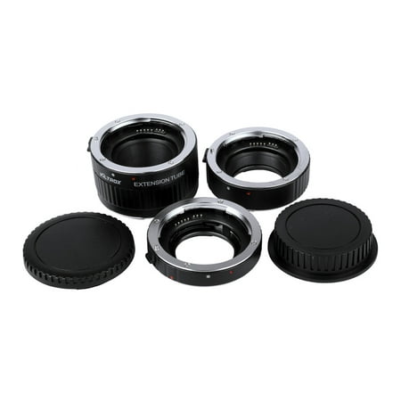 Viltrox DG-G Auto Focus AF TTL Extension Tube Ring 12mm 20mm 36mm Set Metal Mount with Covers for Canon EF EF-S 35mm Lens DSLR