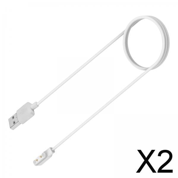 Paquete de 2 a 4 cargadores de reloj inteligente que reemplazan los accesorios del reloj inteligente XG02 2 piezas