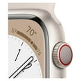 thumbnail image 4 of Apple Watch Series 8 de 41 Mm, con GPS y Conectividad Celular, Caja de Aluminio Starlight y Correa Deportiva Starlight (Reacondicionado)., 4 of 4