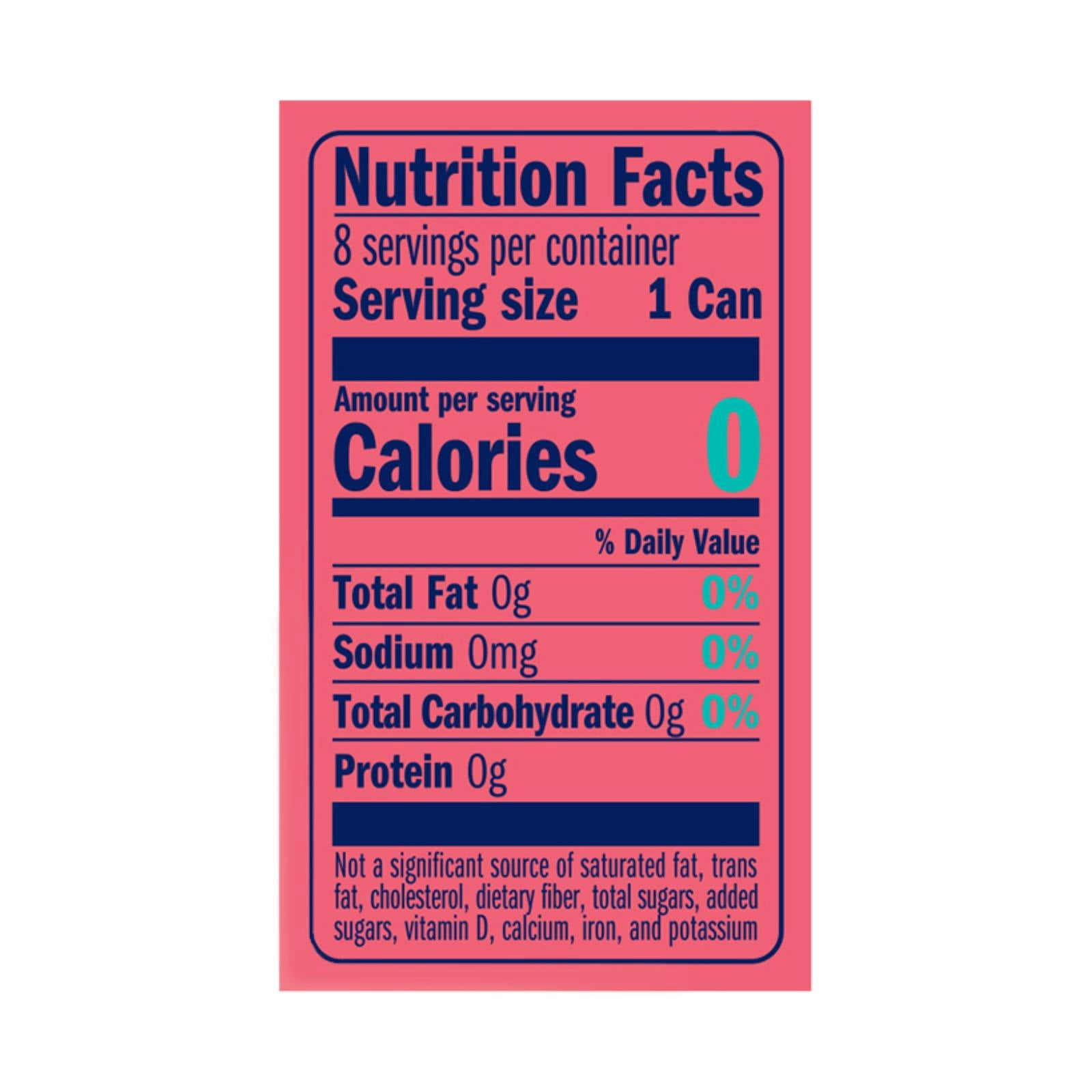 La Croix Sparkling Water Raspberry Lemon 8 Pack 12 oz 96 fl oz (Pack Of 3)