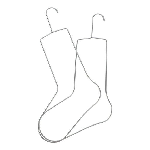 LEORX 2Pcs Stainless Steel Sock Blockers for Knitting Shaping Drying and Displaying Socks