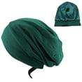 thumbnail image 5 of DOPI Stylish Hats Women Solid Color Adjustable Elasticity Elastic Capless Cap(2pack), 5 of 5