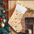 thumbnail image 6 of SKYSONIC Autumn Gnome Christmas Stocking 2pcs, Large Fireplace Xmas Hanging Stockings with Plush Cuff for Family Holiday Party Decorations, 17.71 x 12.20 Inch, 6 of 7