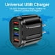thumbnail image 5 of Cargador Usb Luminoso Para Teléfono, Cargador Portátil De 4 Puertos Y 3,1 A, Adaptador Compacto Para Enchufe De Pared, 5 of 7