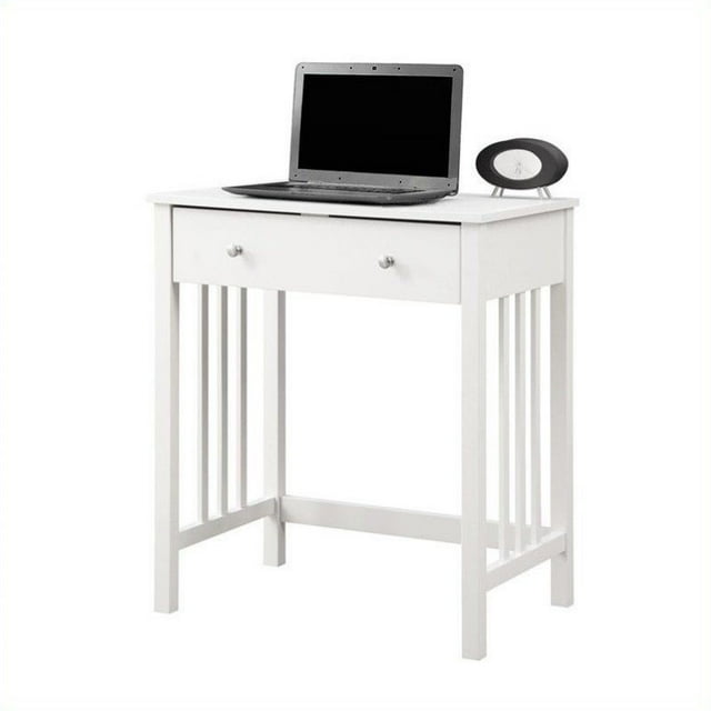 Convenience Concepts Designs2Go Bureau Mission 26 Pouces en Finition Bois Blanc
