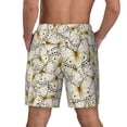 thumbnail image 4 of Gaeub Different Butterflys Mens Swim Trunks Stretch Beach Shorts Quick Dry for Men Swim Shorts Swimwear with Pockets- Medium, 4 of 9