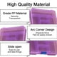 thumbnail image 3 of Caja de plástico para joyas, paquete de 2, organizador de almacenamiento con divisores ajustables, compartimento de plástico, contenedor para abalorios, bisutería y manualidades, 3 of 5