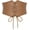 Brown, variant on KuKuzhu Corset Belt for Women Elastic Lace-up Leather Waist Belt