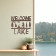 thumbnail image 7 of Rustic Metal Welcome Sign for Lake House Cabin – Laser Cut Outdoor Wall Art Dacor 20x18, 7 of 7