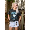 thumbnail image 4 of Kentucky Bluegrass Cute Floral Horse Women's Graphic T Shirt Tees Brisco Brands S, 4 of 5