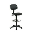 thumbnail image 2 of Scranton & Co Sculptured Seat and Back Vinyl Drafting Chair, 2 of 6