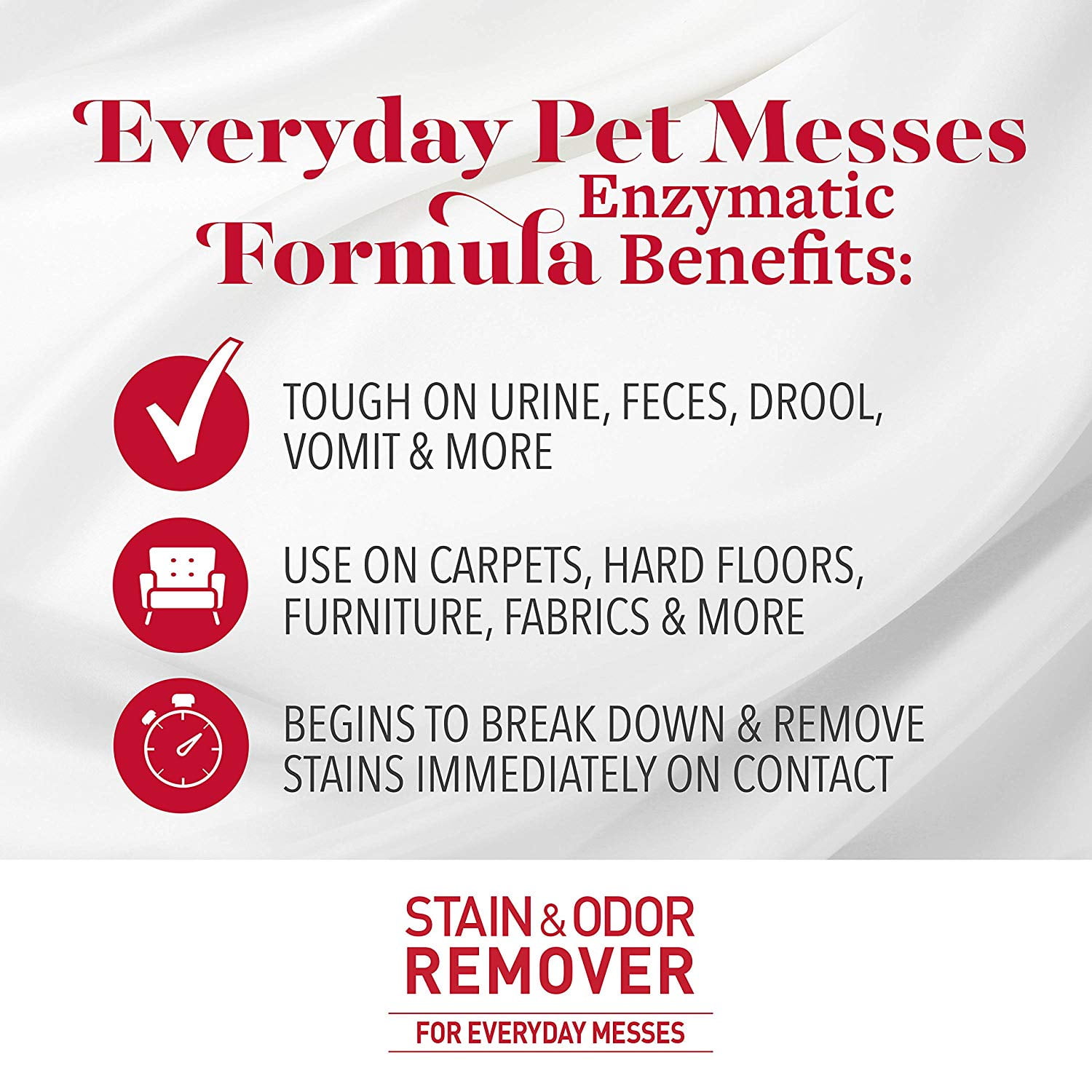 Nature's Miracle Dog Stain & Odor Remover Spray with Enzymatic Formula, 32 oz