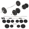 thumbnail image 1 of vidaXL Barbell and Dumbbell Set 30 kg, 1 of 5