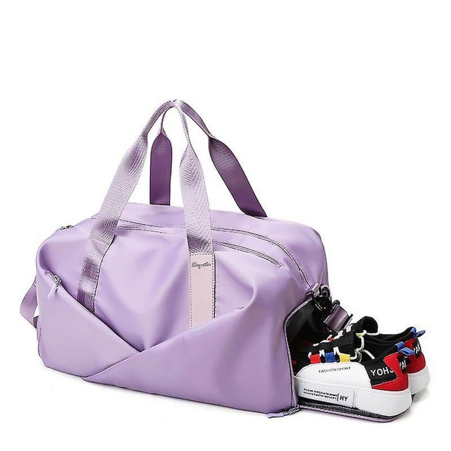 large La bolsa de asas deportiva mojada/seca de gran tamaño del bolso del gimnasio para las mujeres con los bolsos del viaje de los hombres del compartimiento del zapato