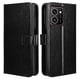 thumbnail image 1 of Funda tipo cartera para teléfono HMD Skyline con textura de caballo loco, de piel sintética, color negro s2024121260, 1 of 5