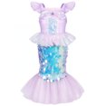 thumbnail image 4 of Vestido De Princesa De Sirena Ariel Con Lentejuelas Disfraz De Halloween Nueva Concubina Cola De Pez Moda, 4 of 4