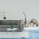thumbnail image 2 of Escultura De Resina De Arte Abstracto, Estatua Decorativa, Recuerdo, Adorno De Cerámica De Animales, Elefante Familiar, Coleccionable Para Casa, Oficina, Estantería, Librero, Soporte De TV,, 2 of 8