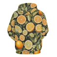 thumbnail image 6 of Citrus Mediterranean Style Mosaic Regular Fit Hoodie, Sporty Pullover Hooded Sweatshirt for Men Women XL, 6 of 6